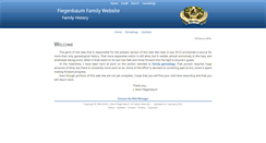Desktop Screenshot of fiegenbaum.org